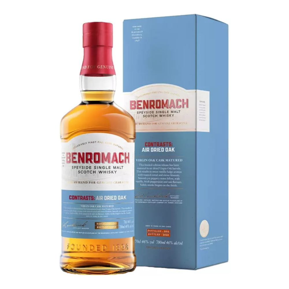 Whisky Benromach Virgin Oak Air Dried 2012 46% 700 ml