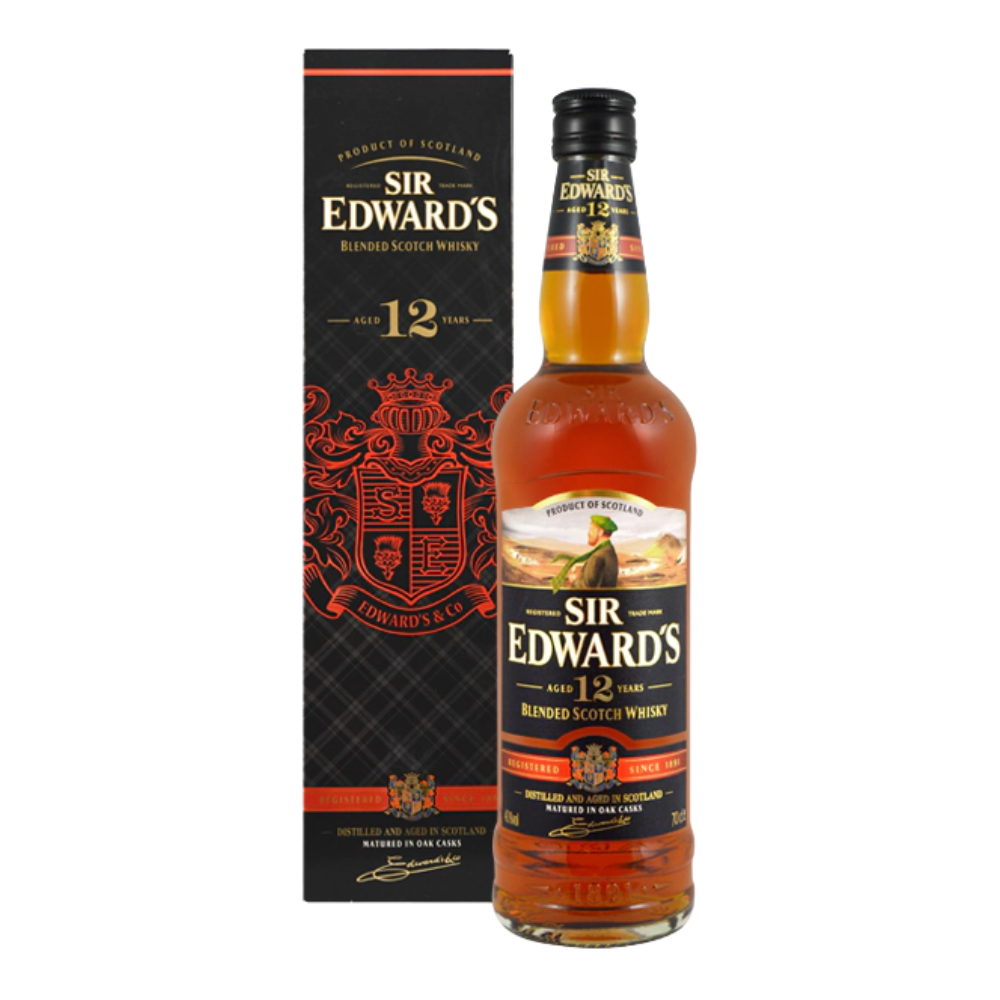 Whisky Sir Edward's 12YO 40% 700 ml