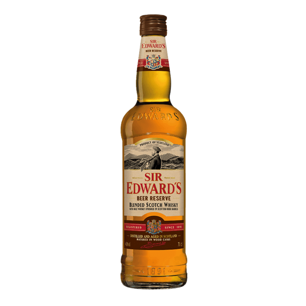 Whisky Sir Edward's Beer Reserve 40% 700 ml