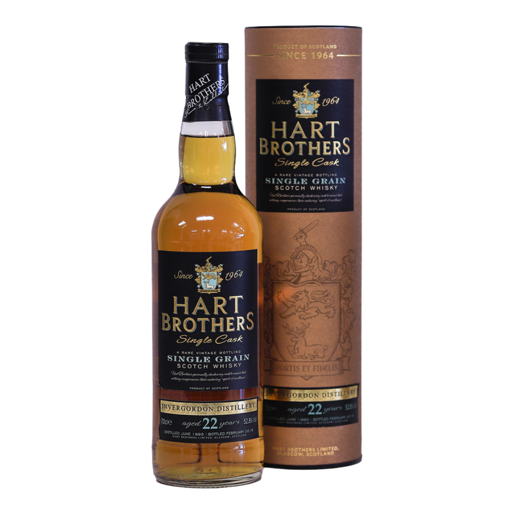 Whisky Hart Brothers Invergordon 22YO Single Grain 52,8% 700 ml