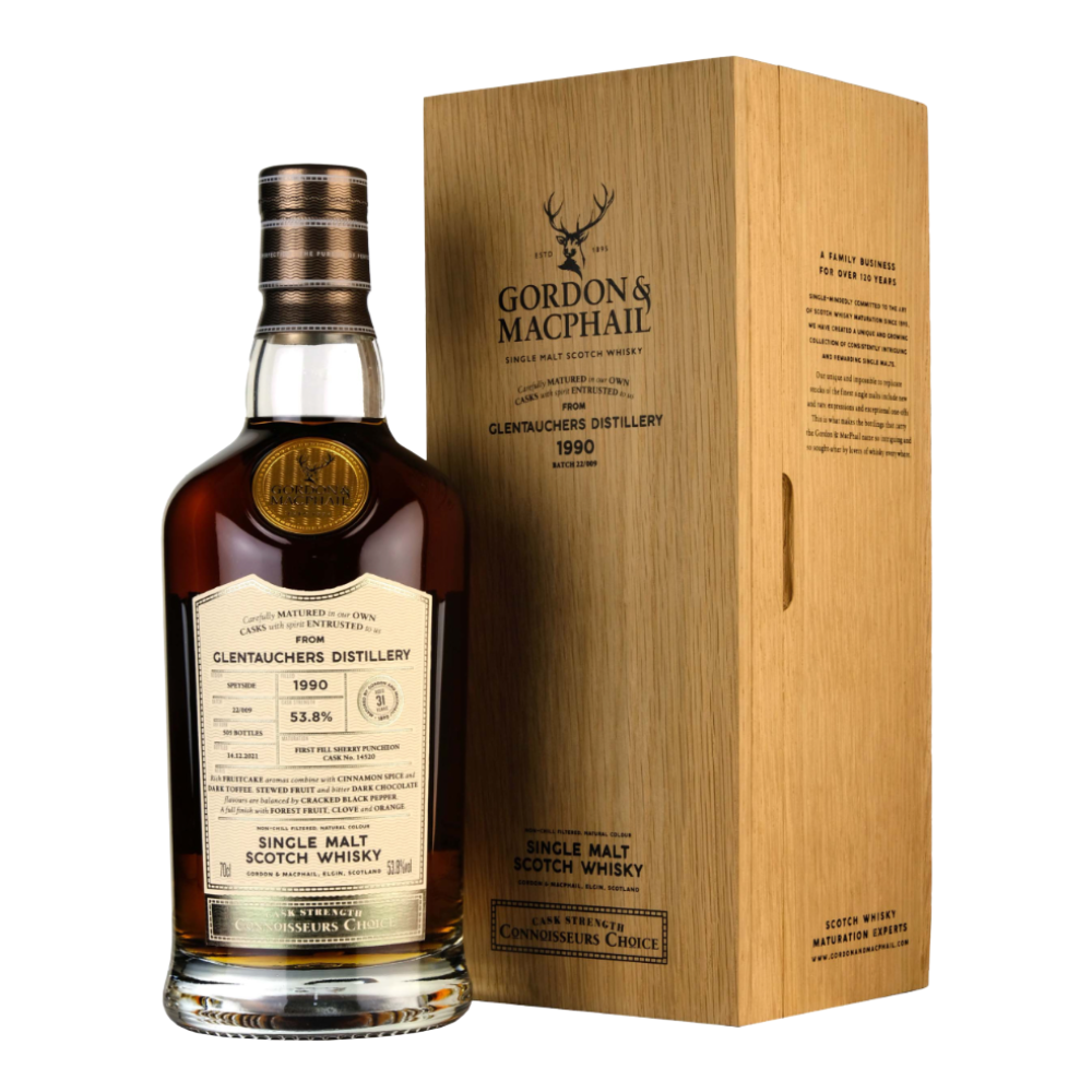 Whisky Gordon & MacPhail Glentauchers 1990 53,8% 700 ml