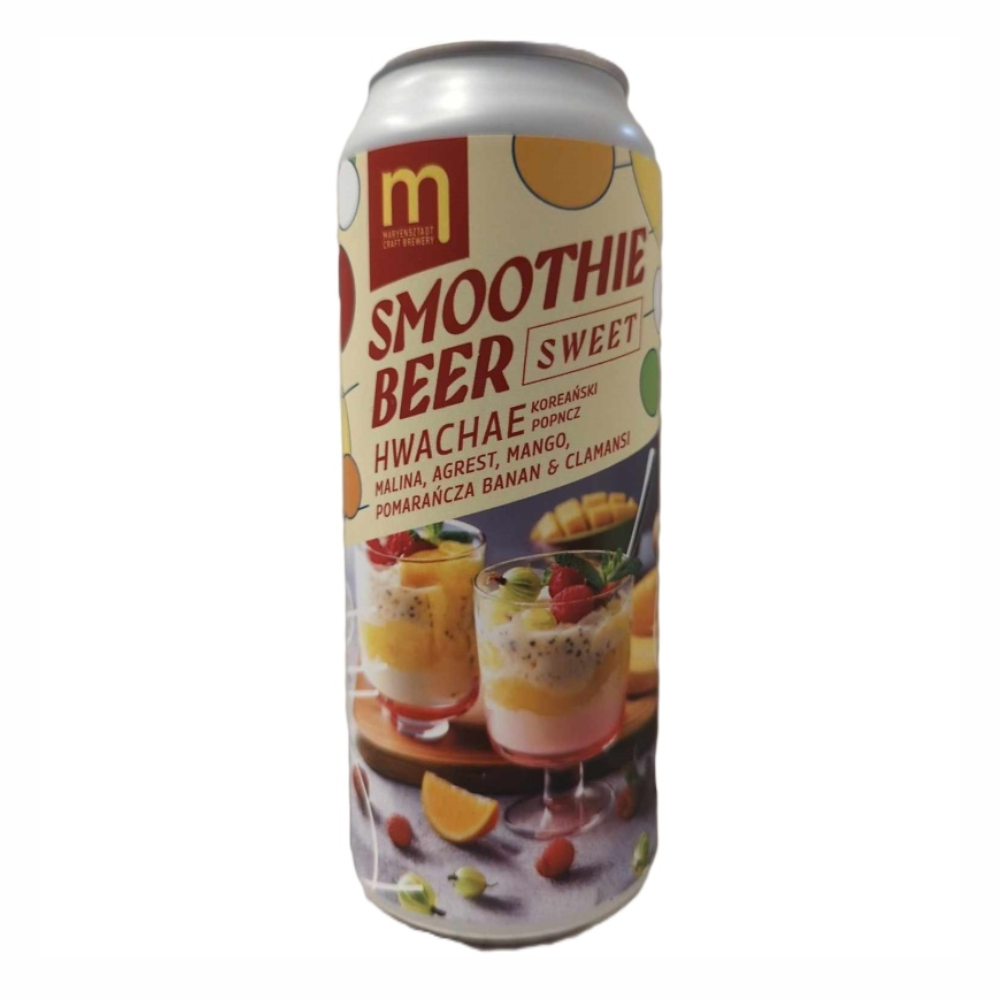 Piwo Maryensztadt Smoothie Beer Sweet - Hwachea Koreaski Poncz 4,2% 500 ml puszka