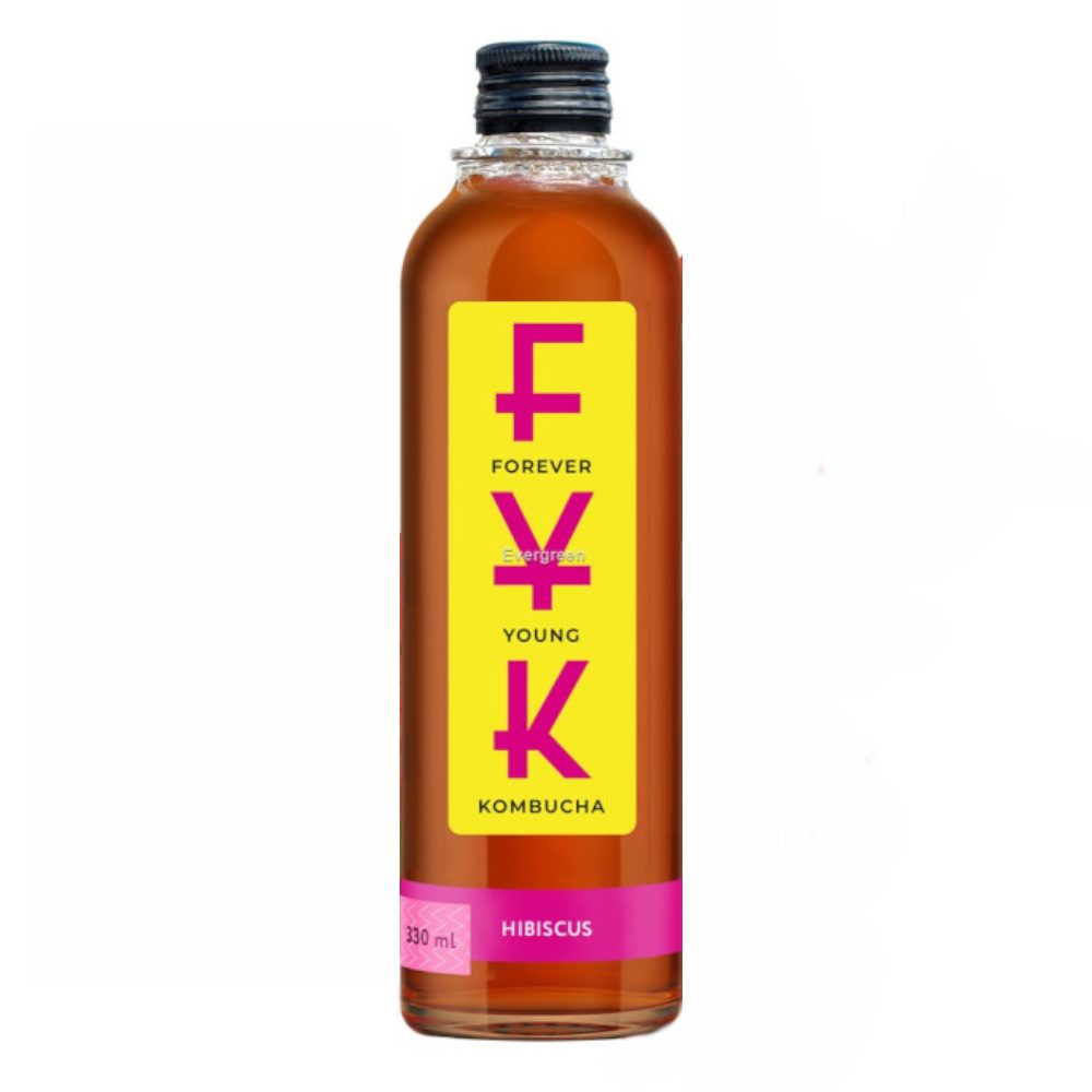 Kombucha Forever Young Hibiscus 250 ml