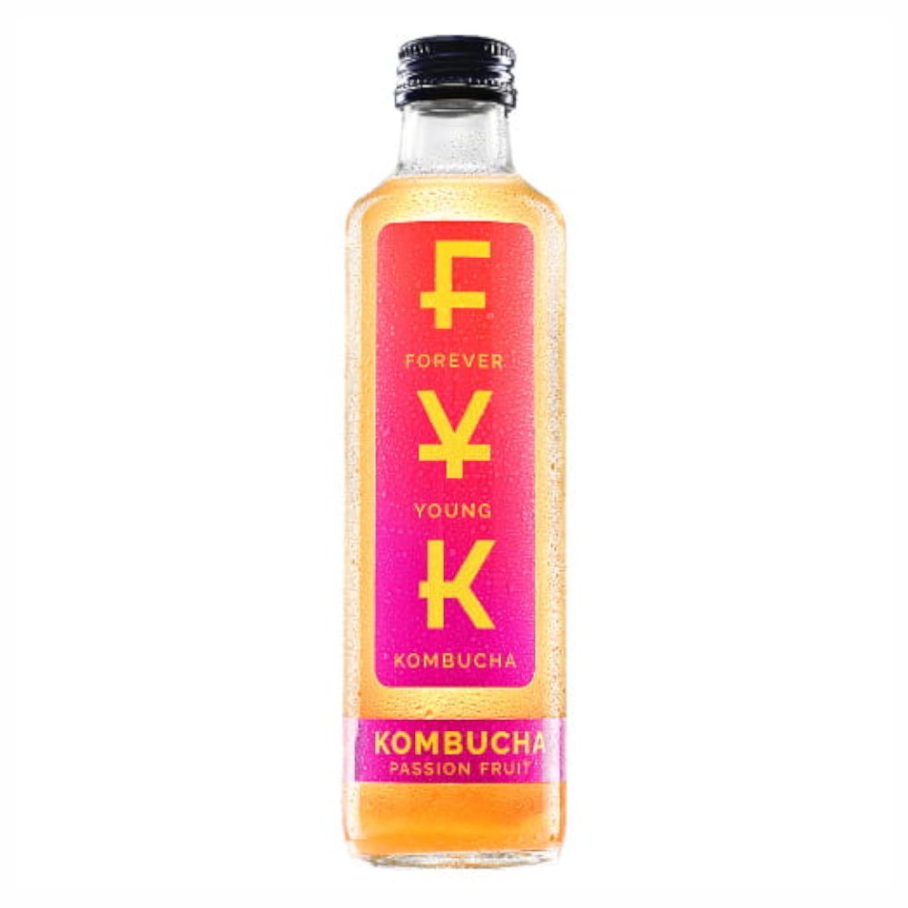 Kombucha Forever Young Passion Fruit 250 ml