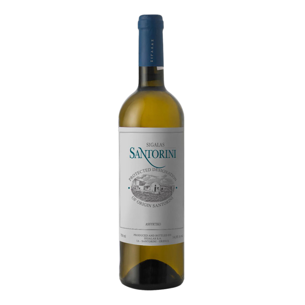 Wino Sigalas Santorini Assyrtiko 14% białe wytrawne 750 ml