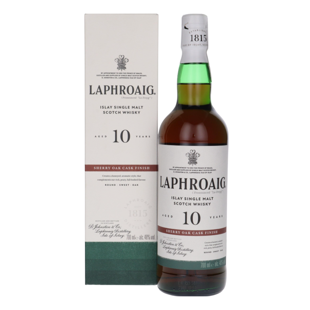 Whisky Laphroaig 10 YO Sherry Oak 48% 700 ml kartonik