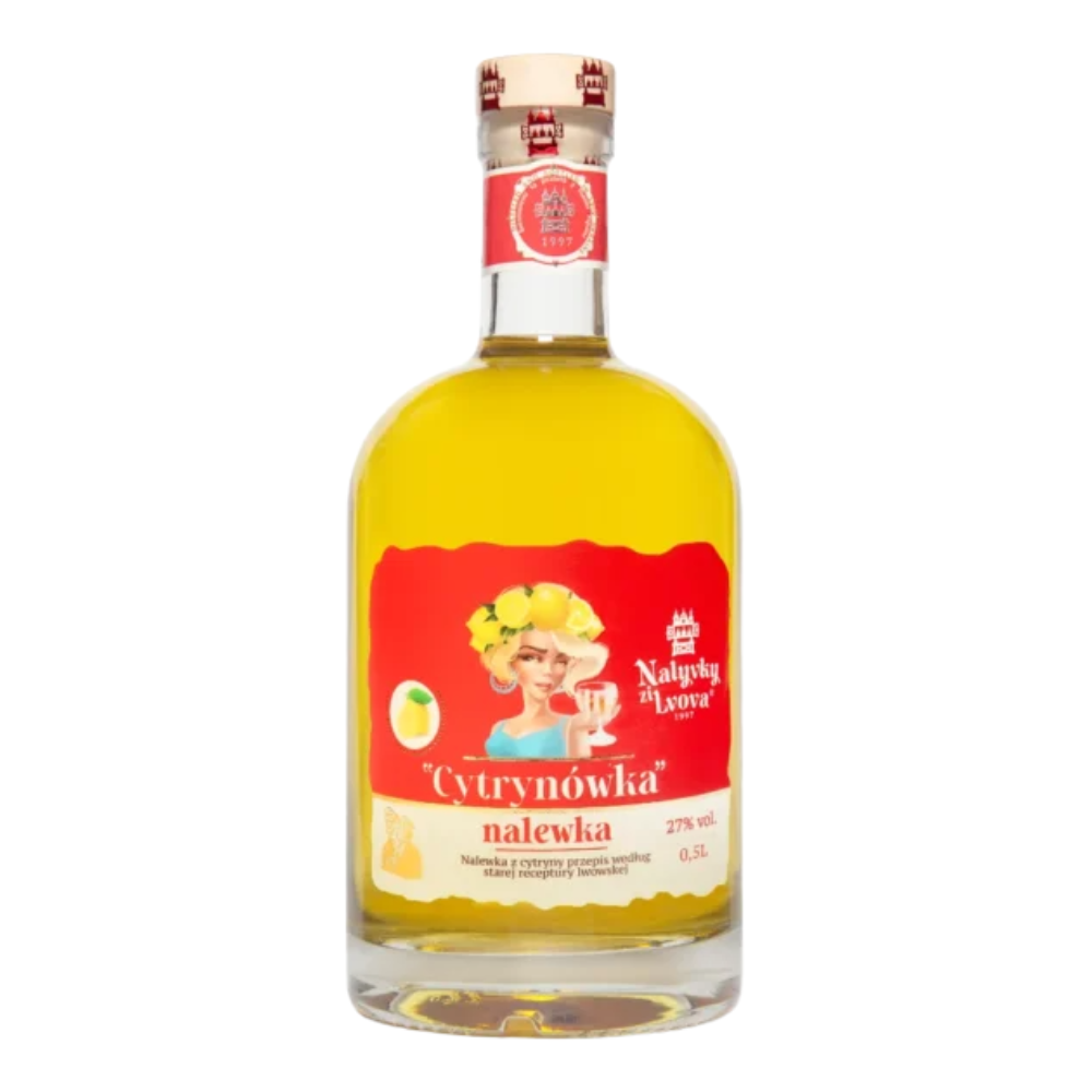 Nalewki ze Lwowa Cytrynówka 27% 500 ml