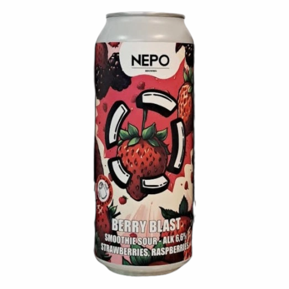 Piwo Nepomucen Berry Blast Smoothie Sour 6,6% 500 ml