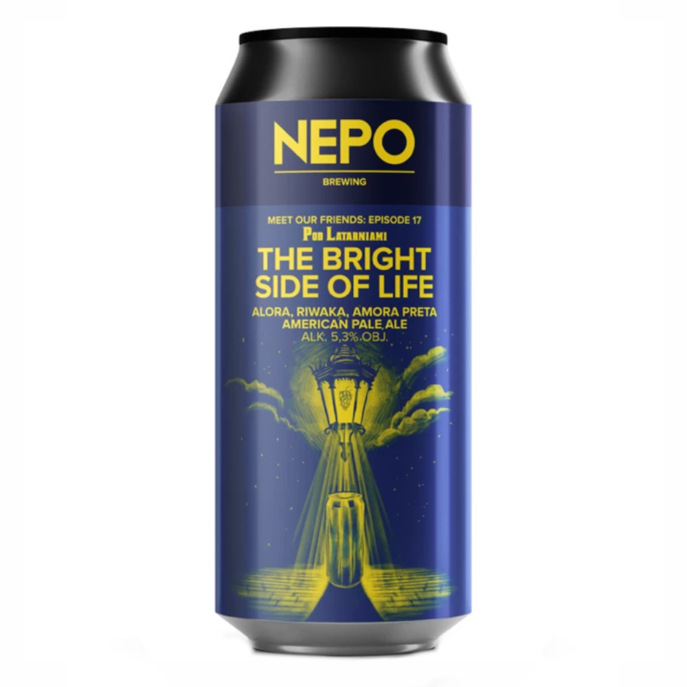 Piwo Nepomucen The Bright Side Of Life - American Pale Ale 5,3% 500 ml puszka