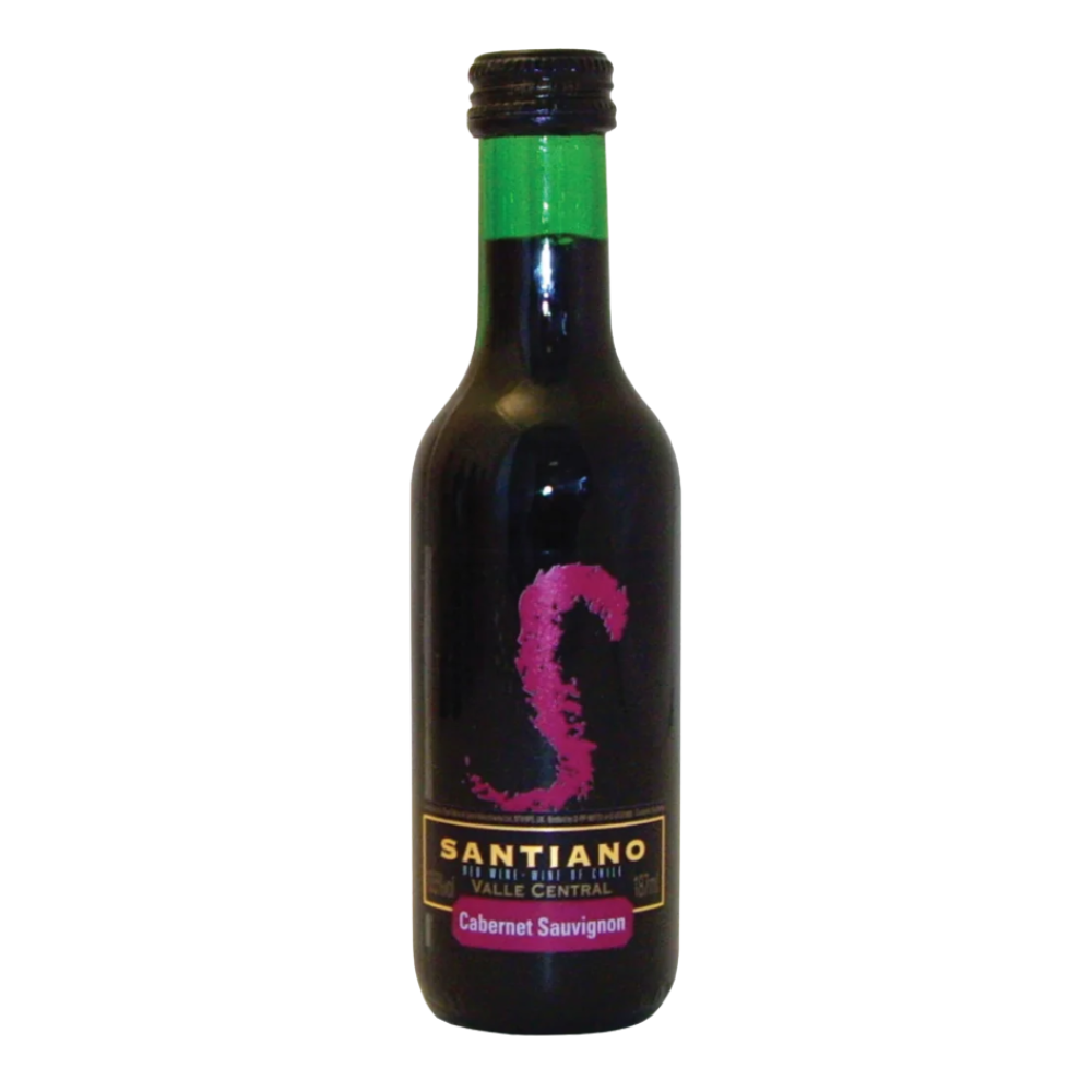 Wino Santiano Cabernet Sauvignon 13% czerwone wytrawne 187 ml