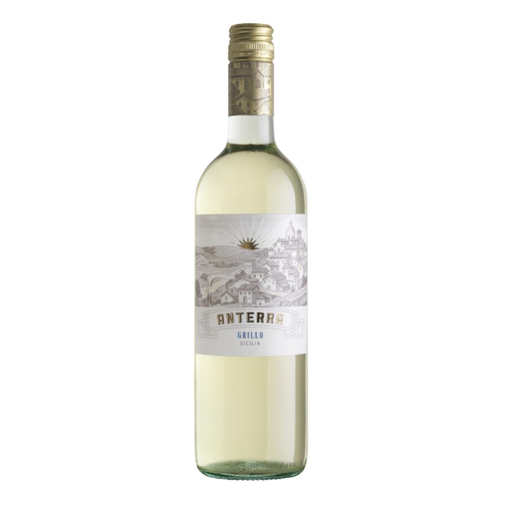 Wino Anterra Grillo Sicilia IGT 12,5% białe wytrawne 750 ml