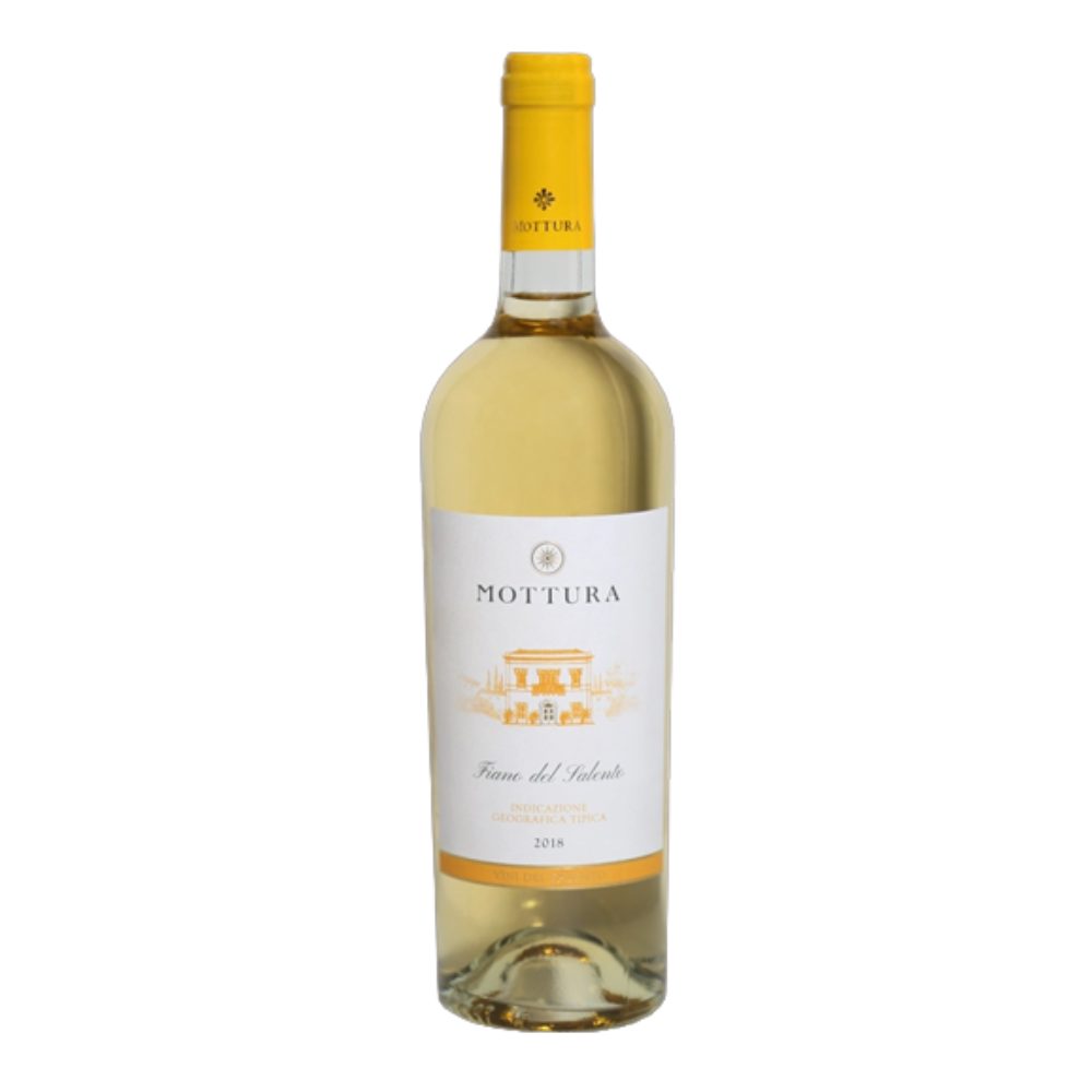 Wino Mottura Fiano del Salento IGT 12,5% białe wytrawne 750 ml