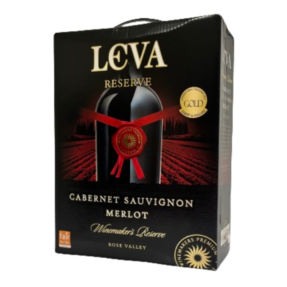 Wino Leva Reserve Red 13,5% czerwone wytrawne 3000 ml
