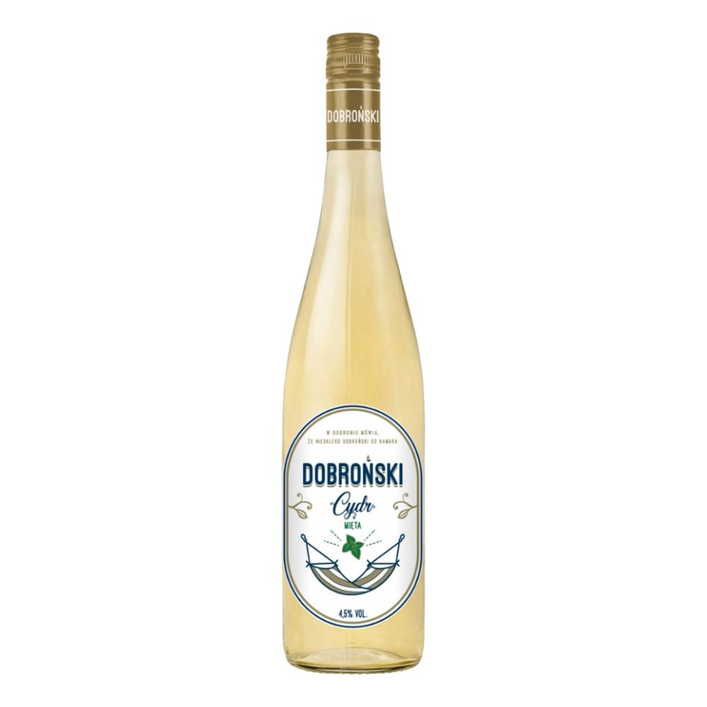 Cydr Dobroński Mięta 4,5% 750 ml