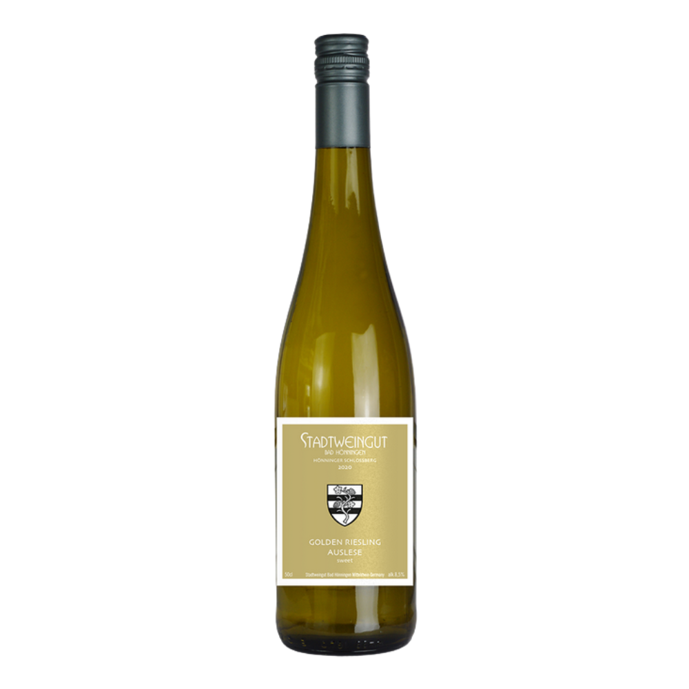 Wino Golden Riesling Auslese Sweet Hönninger Schlossberg 12% białe słodkie 500 ml