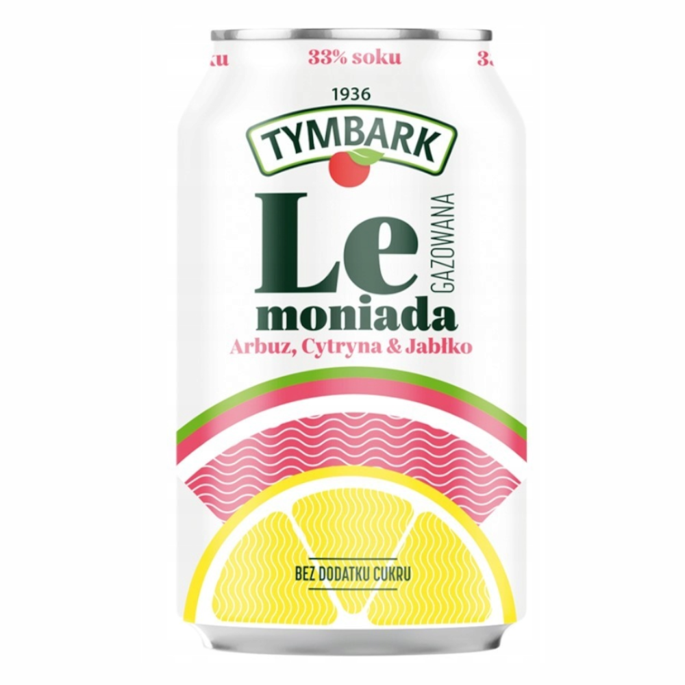 Napój Tymbark  Cytryna Arbuz Jabłko Lemoniada 330 ml