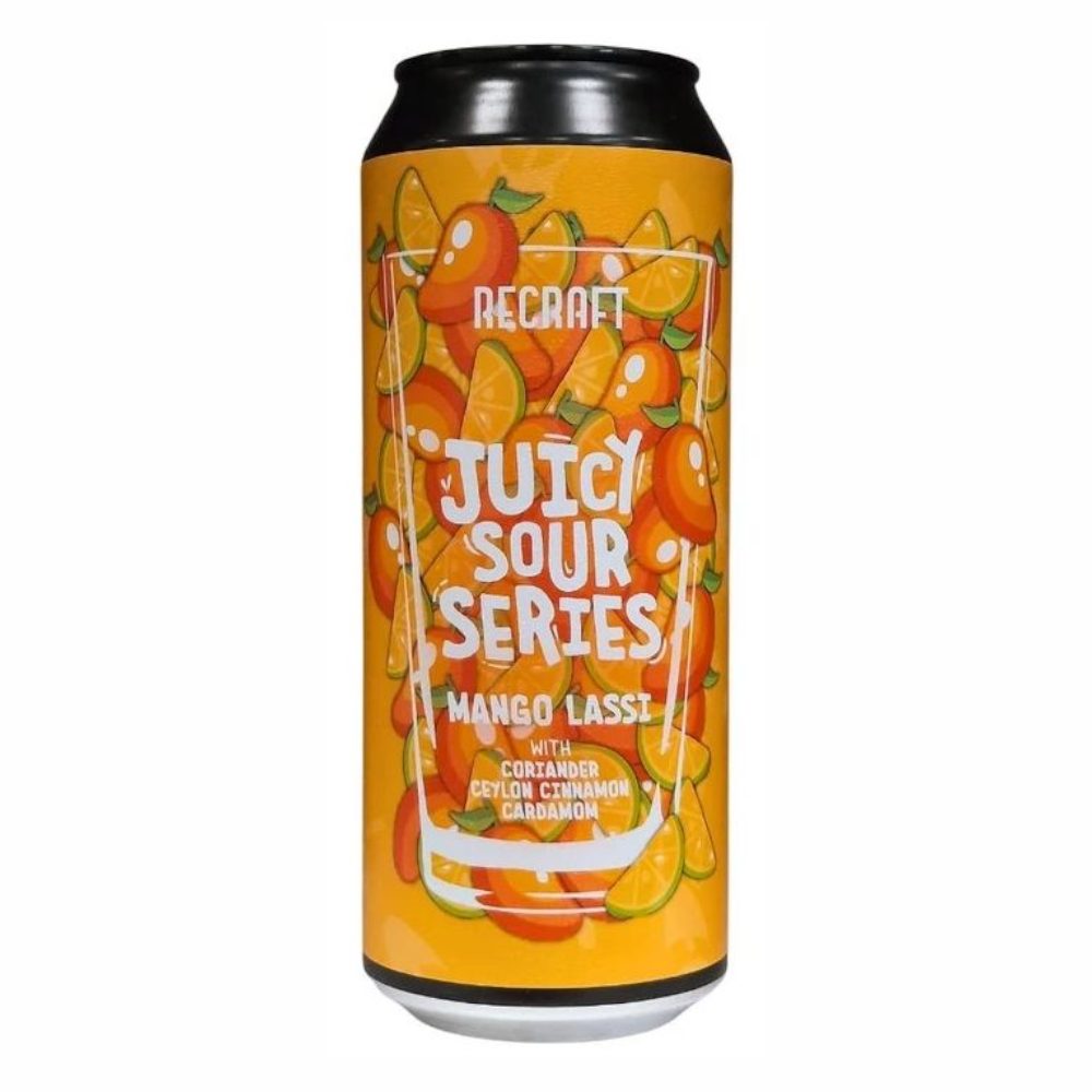 Piwo ReCraft Juicy Sour Series Mango Lassi - Juicy Sour Ale 4% 500 ml puszka