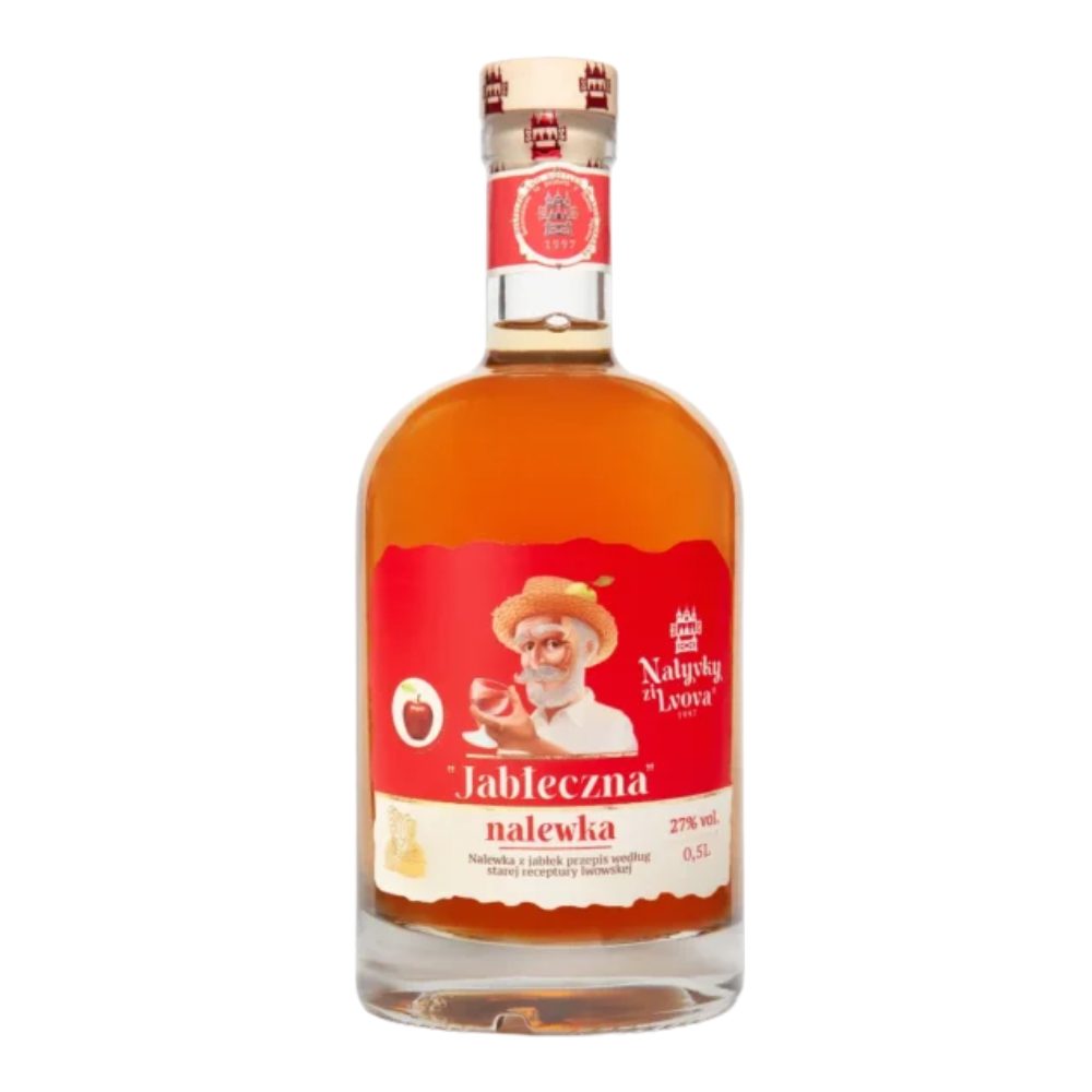 Nalewki ze Lwowa Jabłeczna 27% 500 ml