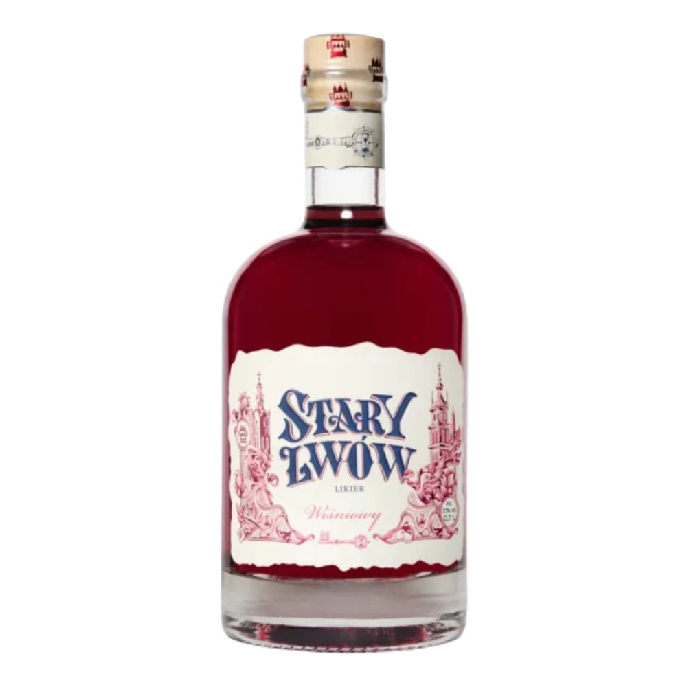 Likier Staryy Lwów Wiśniowy 27% 500 ml