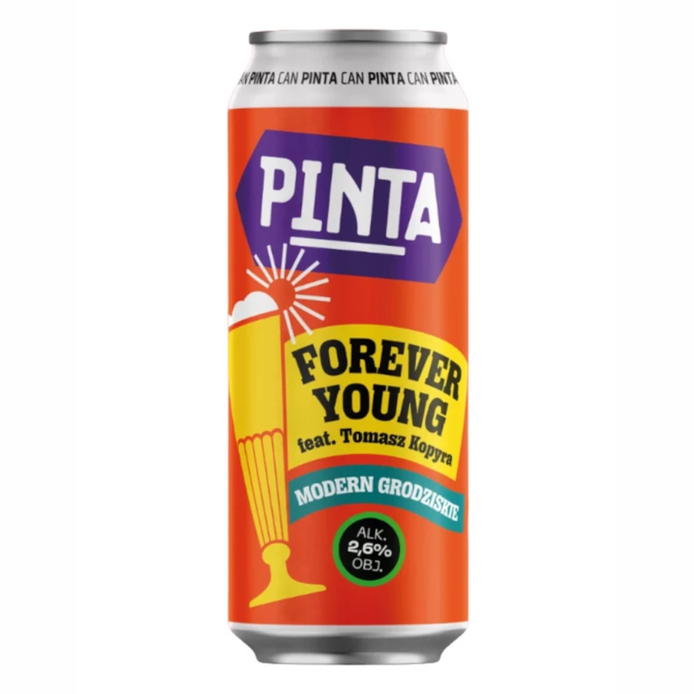 Piwo Pinta Kopyra Forever Young - Modern Grodziskie 2,6% 500 ml puszka