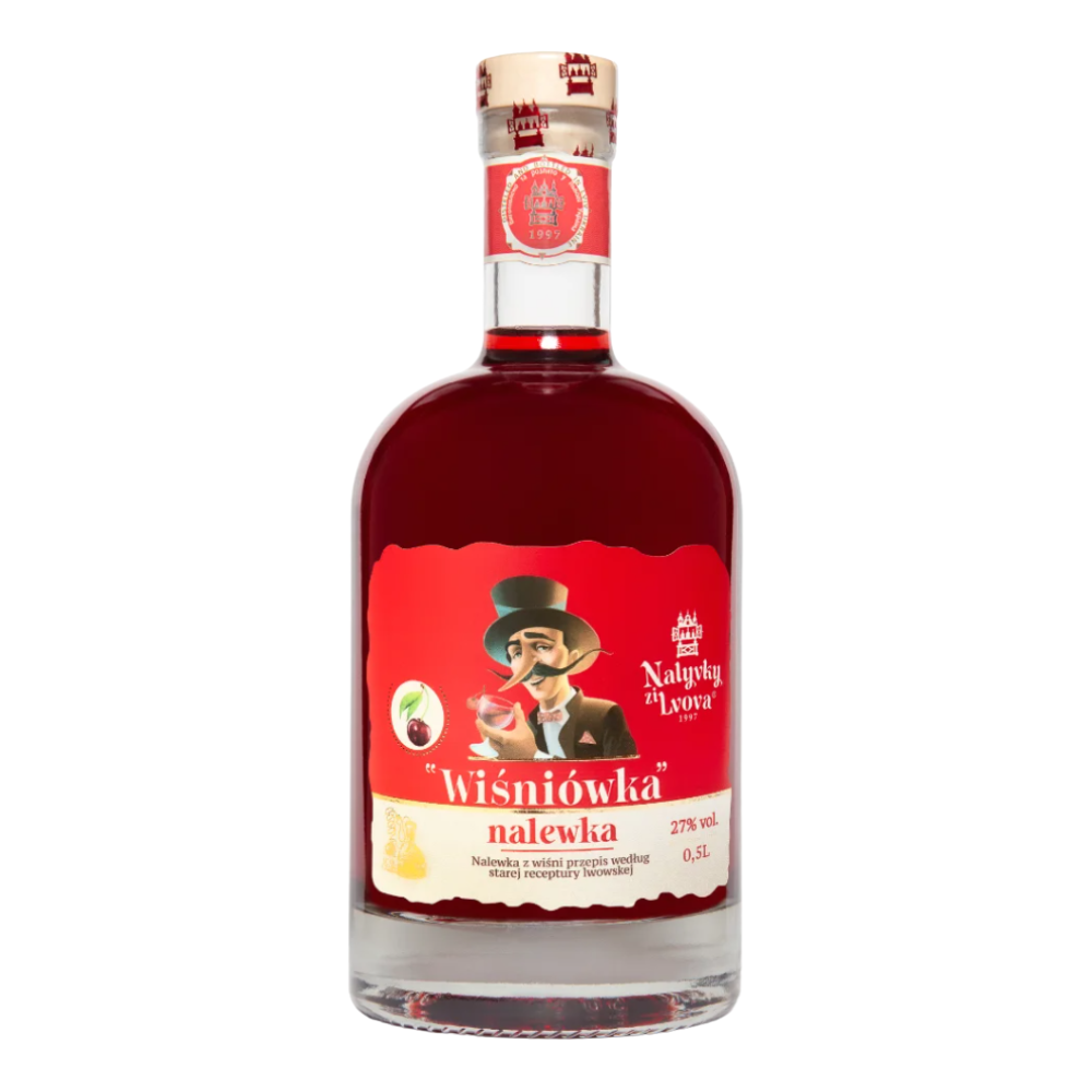 Nalewki ze Lwowa Wiśniówka 27% 500 ml