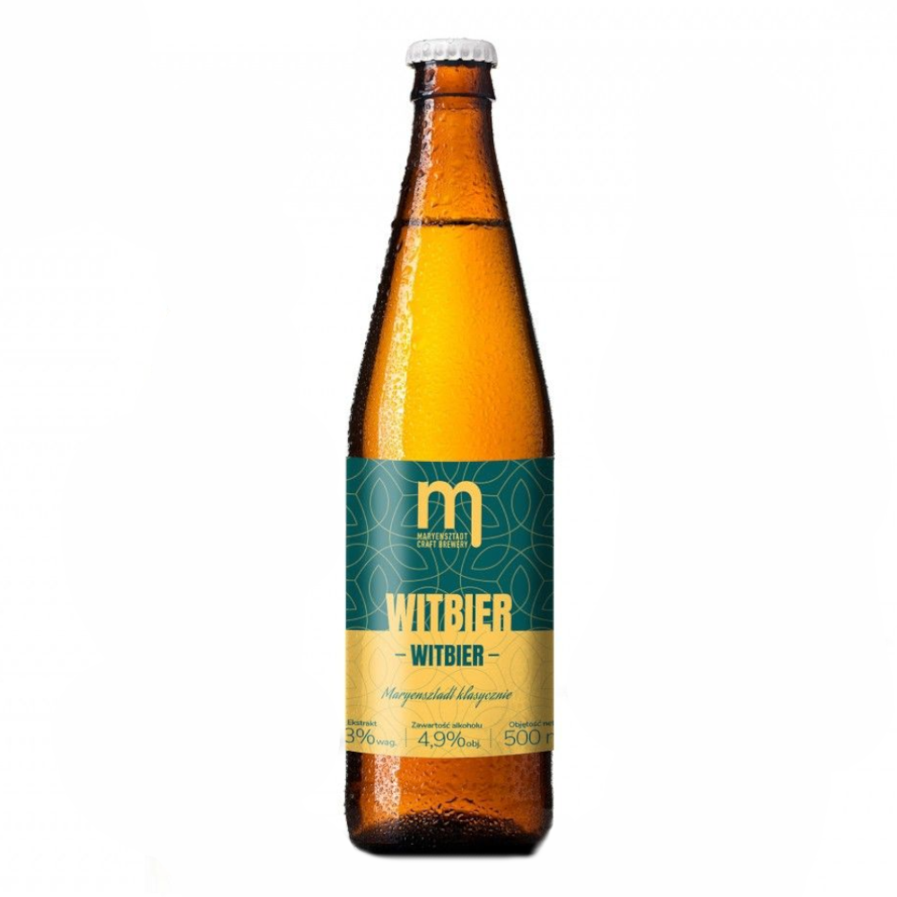 Piwo Maryensztadt Klasycznie Witbier 4,9% 500 ml