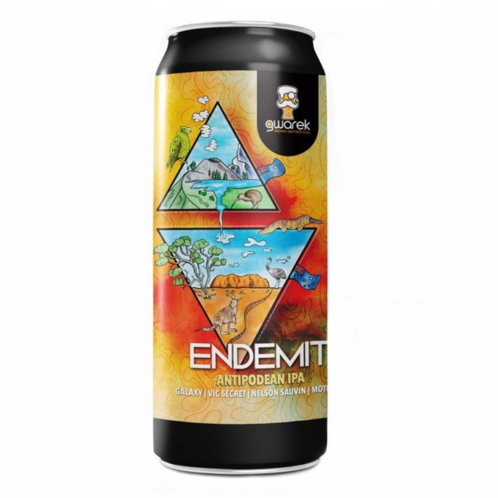 Piwo Gwarek Endemit Antipodean IPA 6,5% 500 ml