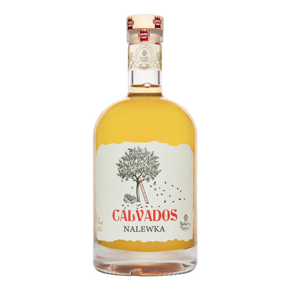 Nalewki ze Lwowa Calvados 40% 500 ml