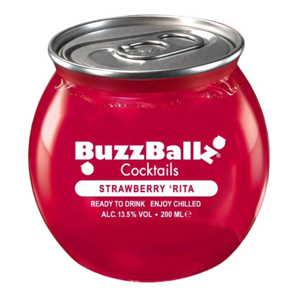 RTD BuzzBallz Strawberry Rita 13,5% 200 ml