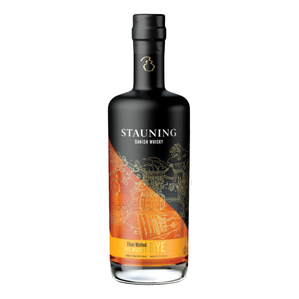 Whisky Stauning Floor Malted Rye 48% 700 ml