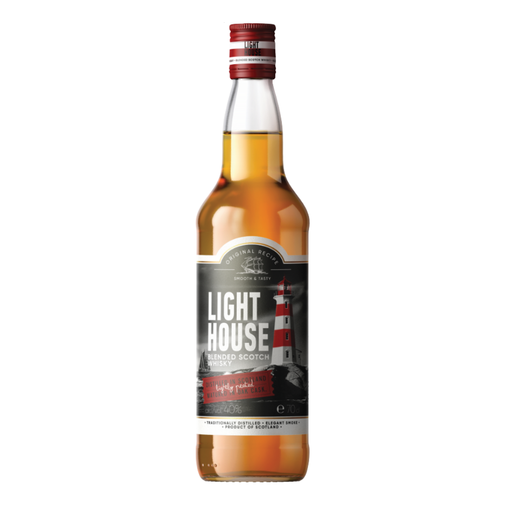 Whisky Lighthouse Peated Blended Scotch Whisky 40% 700 ml