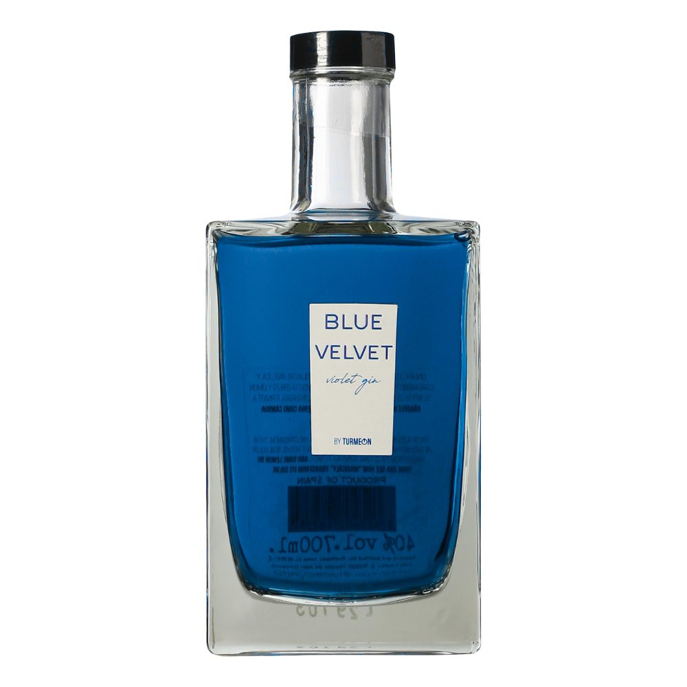 Gin Turmeon Blue Velvet 40% 700 ml
