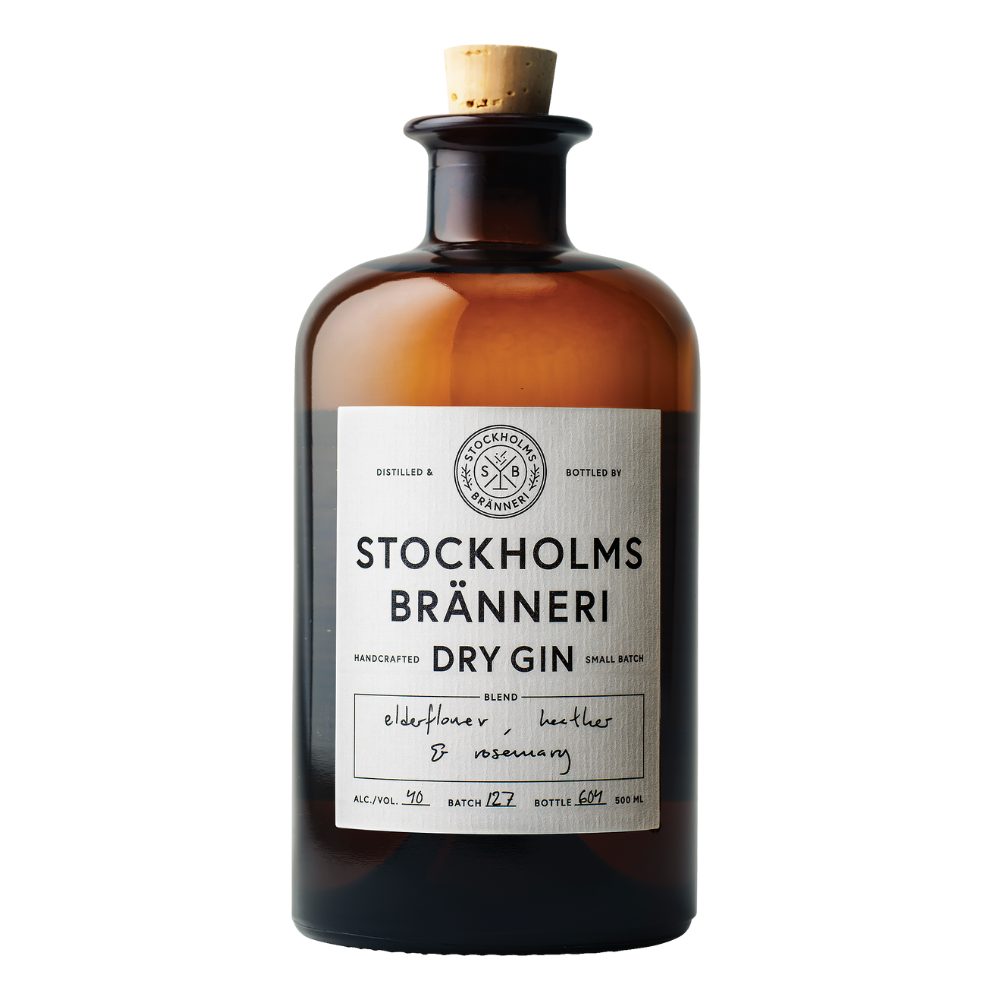 Gin Stockhholms Bränneri Dry Gin 40% 500 ml