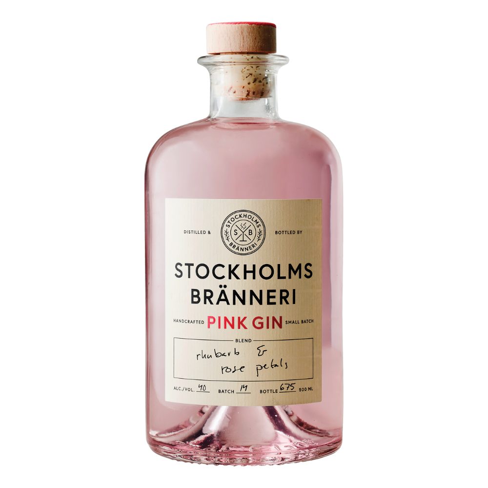 Gin Stockhholms Bränneri Pink Gin 40% 500 ml