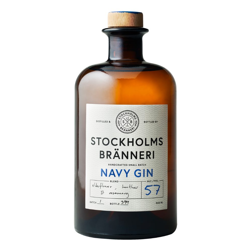 Gin Stockhholms Bränneri Navy Gin 57% 500 ml