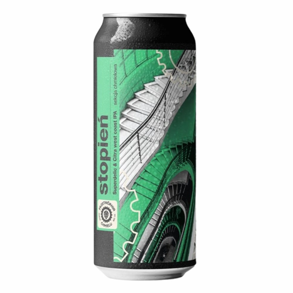Piwo Przetwórnia Chmielu Stopień - Superdelic & Citra West Coast IPA 6% 500 ml puszka