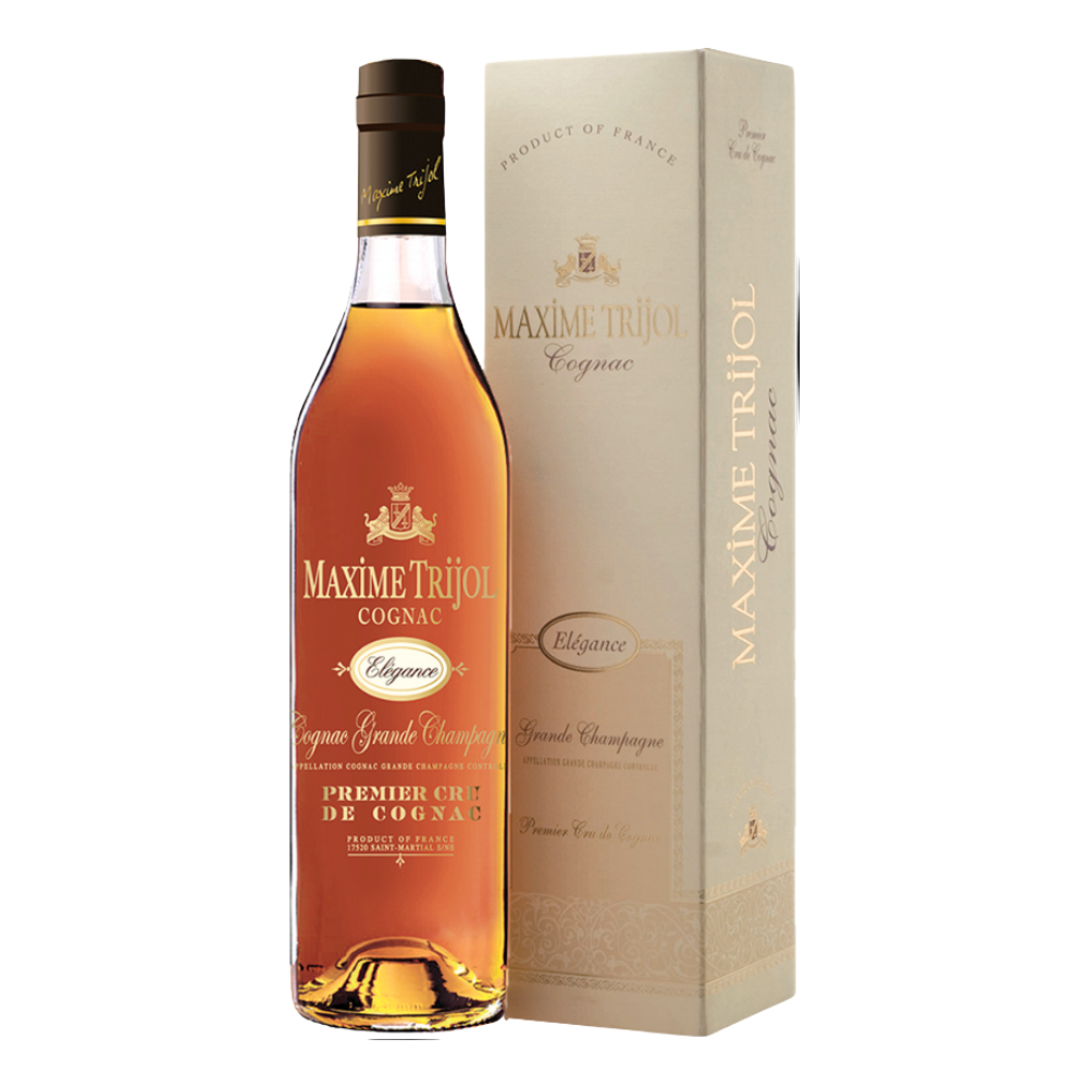 Koniak Maxime Trijol Grande Champagne Elegance Premier Cru 40% 700 ml kartonik