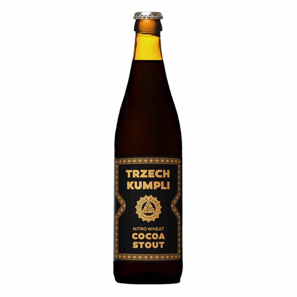 Piwo Trzech Kumpli Nitro Wheat Cocoa Stout 6,5% 500 ml