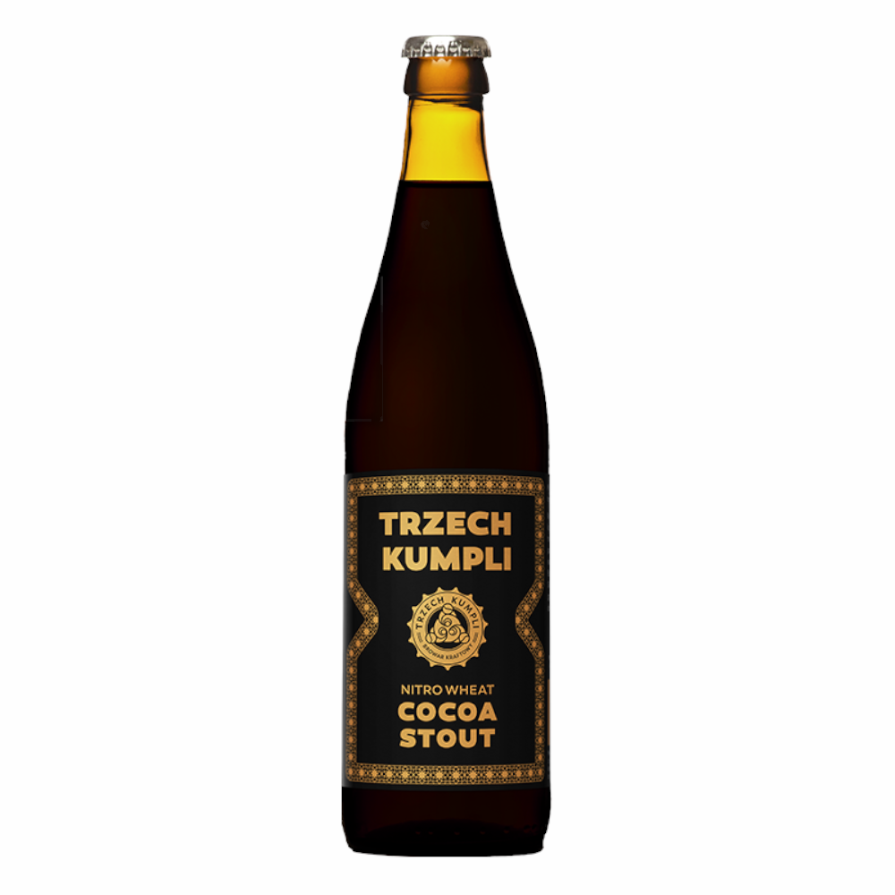 Piwo Trzech Kumpli Nitro Wheat Cocoa Stout 6,5% 500 ml