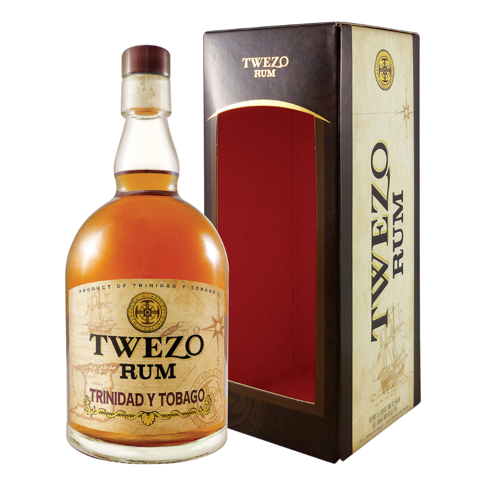 Rum Twezo Trinidad y Tobago 40% 700 ml kartonik