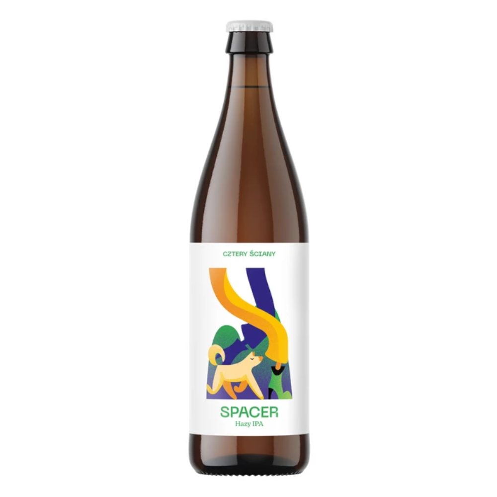 Piwo Browar Cztery Ściany: Spacer 6,2% 500 ml