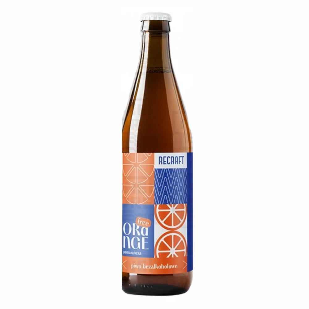 Piwo ReCraft Bezalkoholowe Orange IPA 0% 500 ml