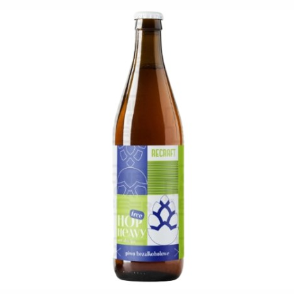 Piwo ReCraft Bezalkoholowe Hop Heavy IPA 0% 500 ml