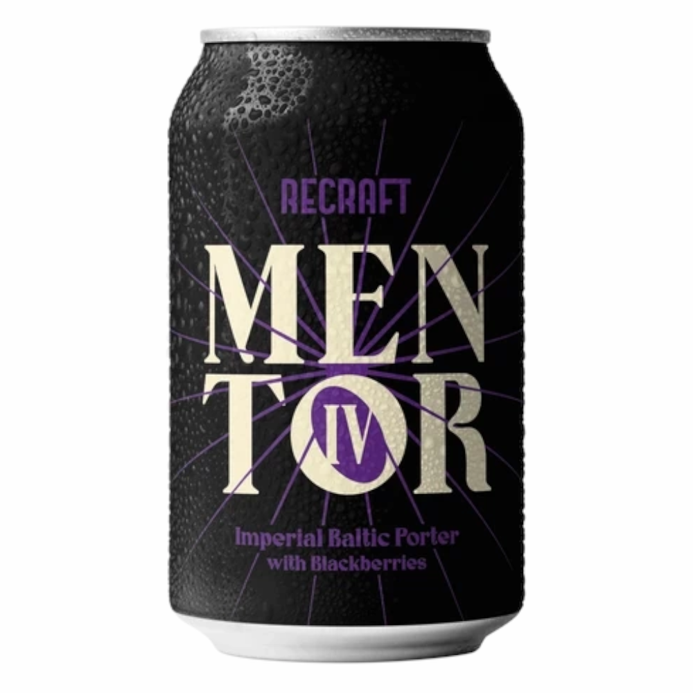 Piwo Recraft Mentor IV Imperial Baltic Porter with Blackberries 10% 330 ml puszka