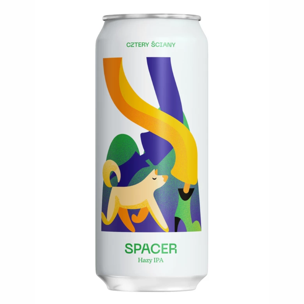 Piwo Browar Cztery Ściany: Spacer 6,2% 500 ml puszka