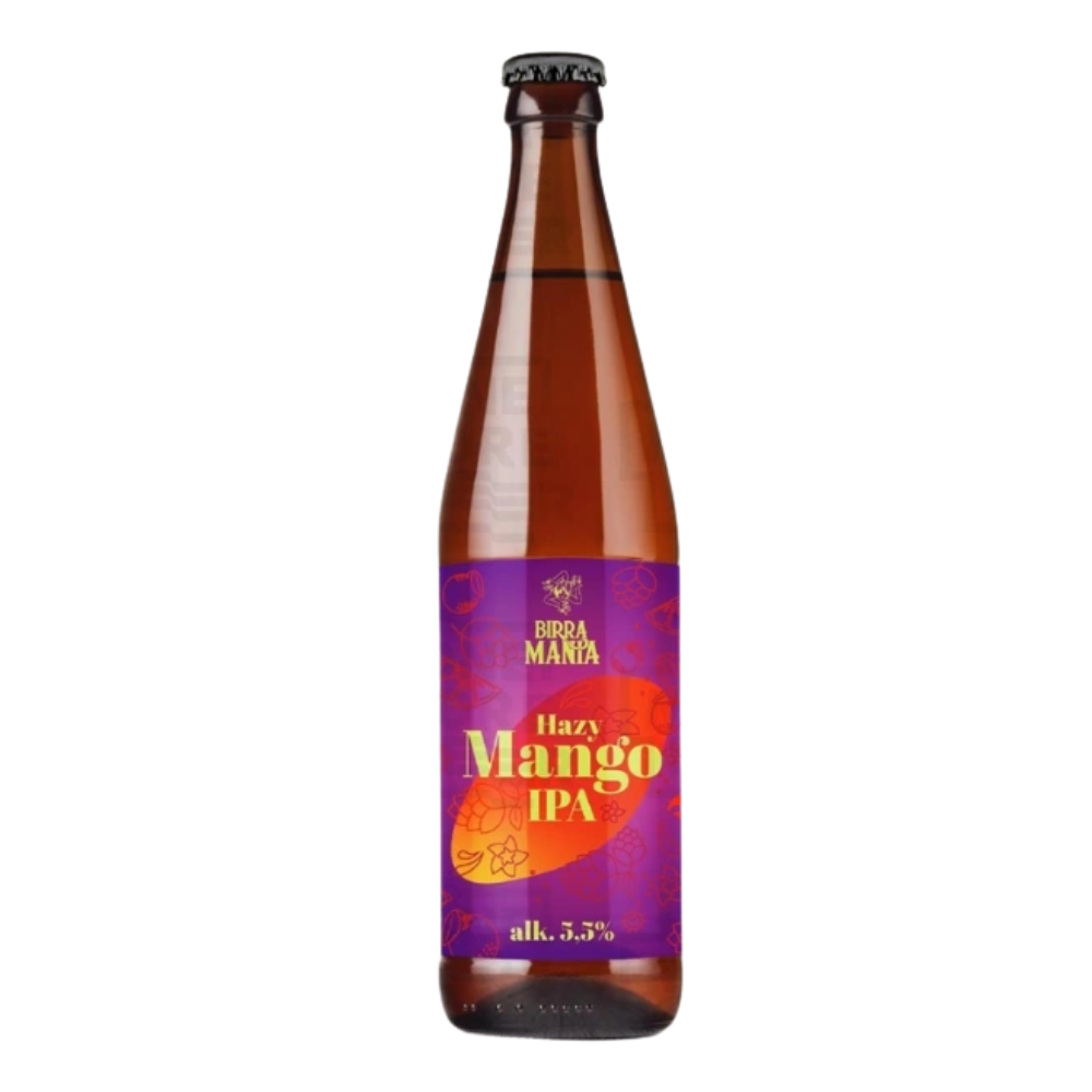 Birra Mania Hazy Mango IPA 5,5% 500 ml