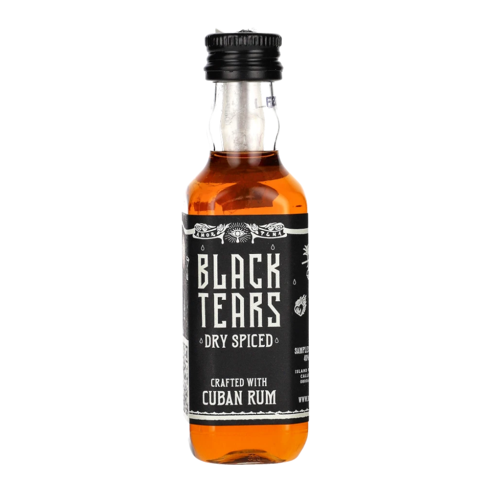 Rum Black Tears Dry Spiced 40% 50 ml