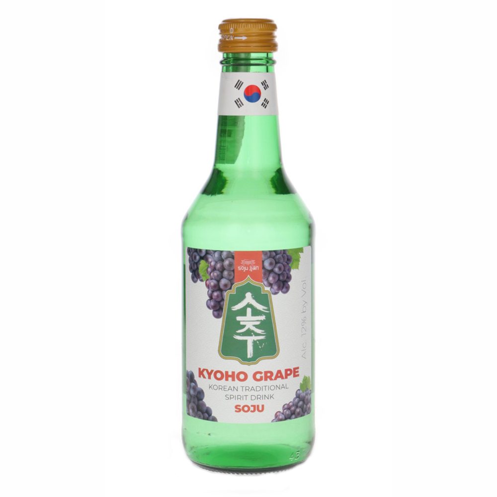 Soju Jjan Kyoho Grape 12% 350 ml