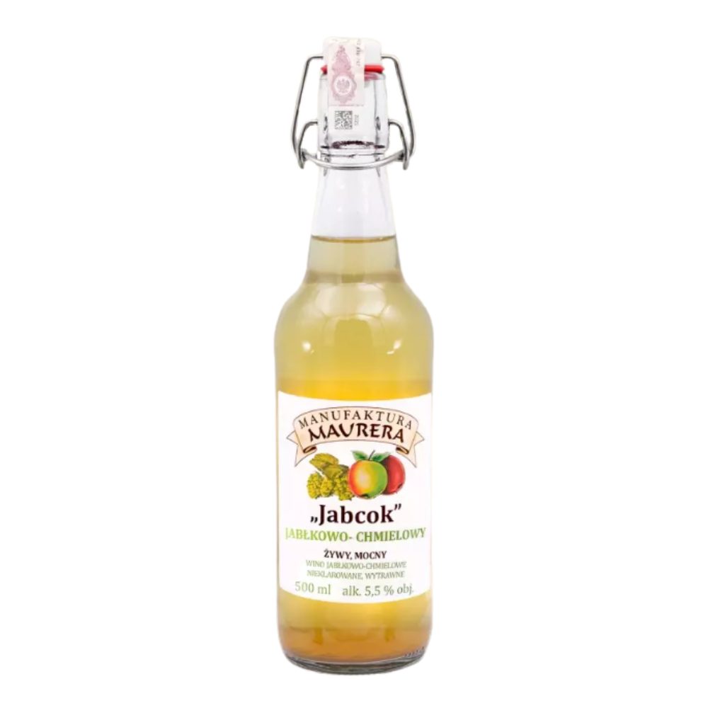 Cydr Jabcok jabłkowo - chmielowy 5,5% 500 ml