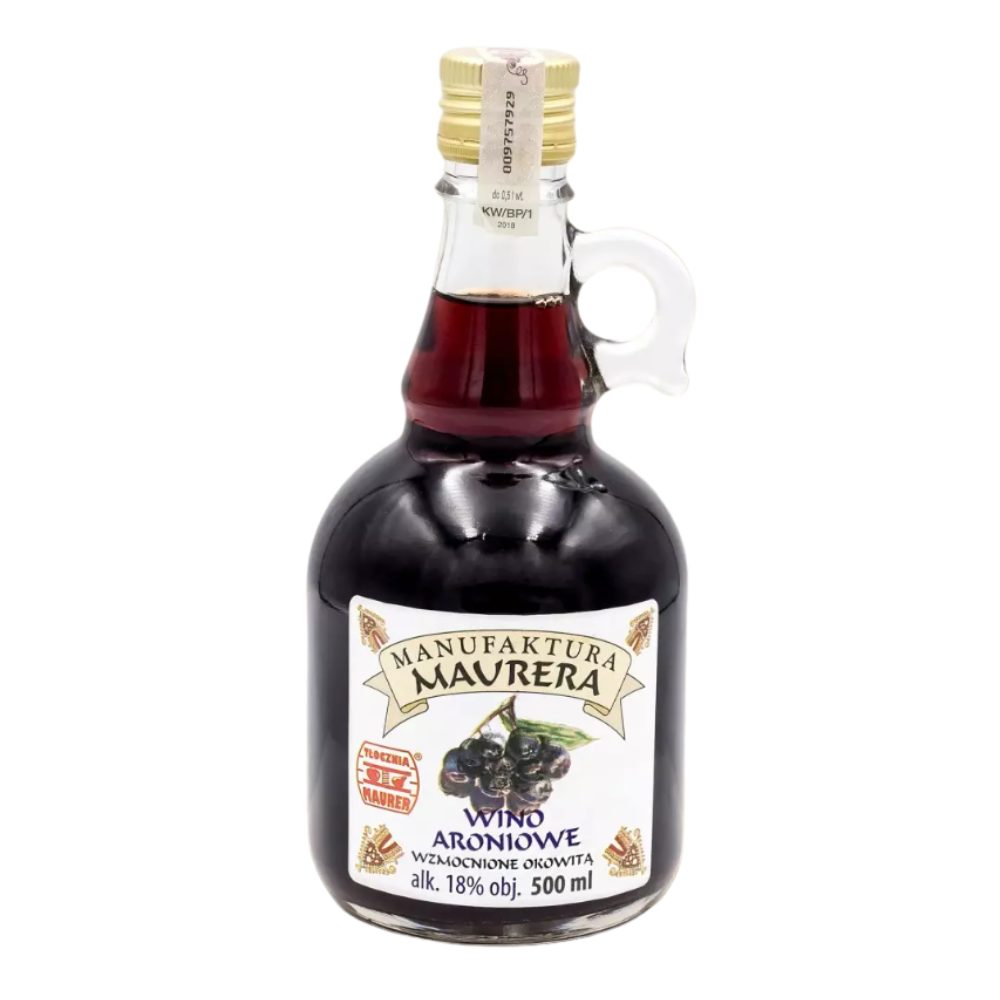 Wino wzmacniane Aroniowe 18% 500 ml